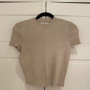 Abercrombie short sleeve sweater top, small